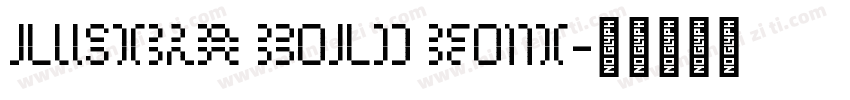 Lustra Bold Font字体转换